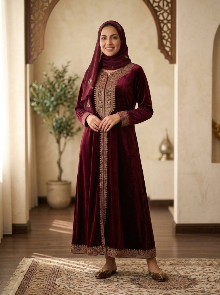 Embroidered Luxury Jalabiya